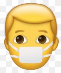 Mask Emoji Whatsapp Stickers - Whats App Stickers Emoji,Emoticon Para Whatsapp