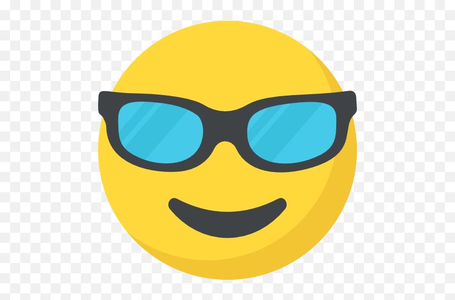 Stickers For Whatsapp Emoji 1 - Happy,Sunglasses Emoji