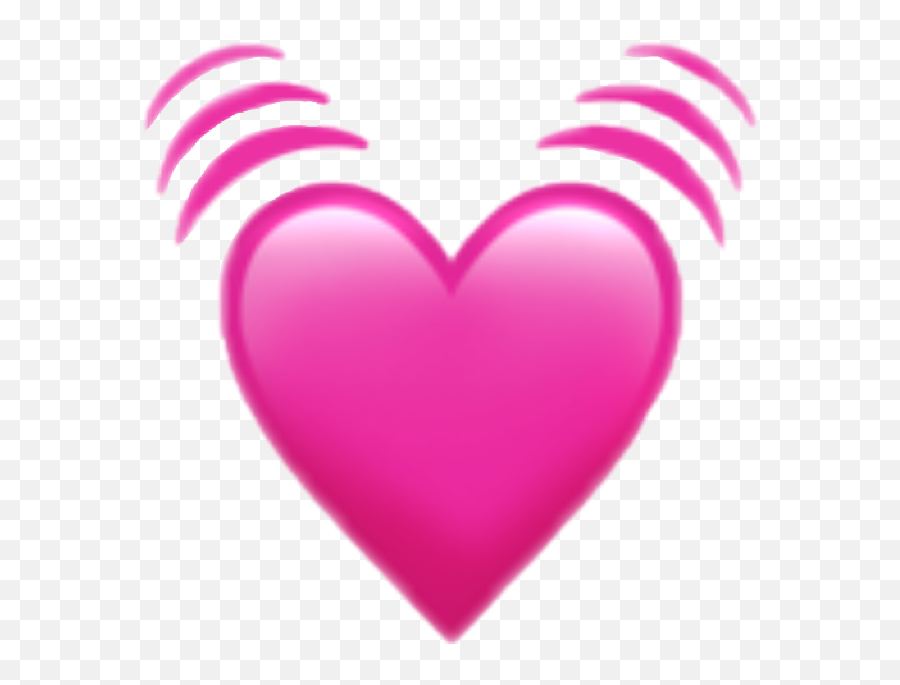 Download Emoji Coração Png - Plain Pink Heart Emoji,Pink Heart Emoji Png