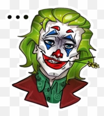 Joker In The Society Sticker - Emoji