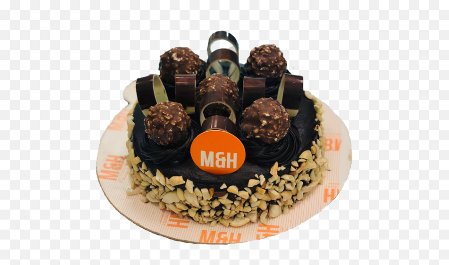 Milk U0026 Honey Milk U0026 Honey Bakery Lucknow Send Cakes To - Chocolate Truffle Emoji,Emoji Ice Cream Cake