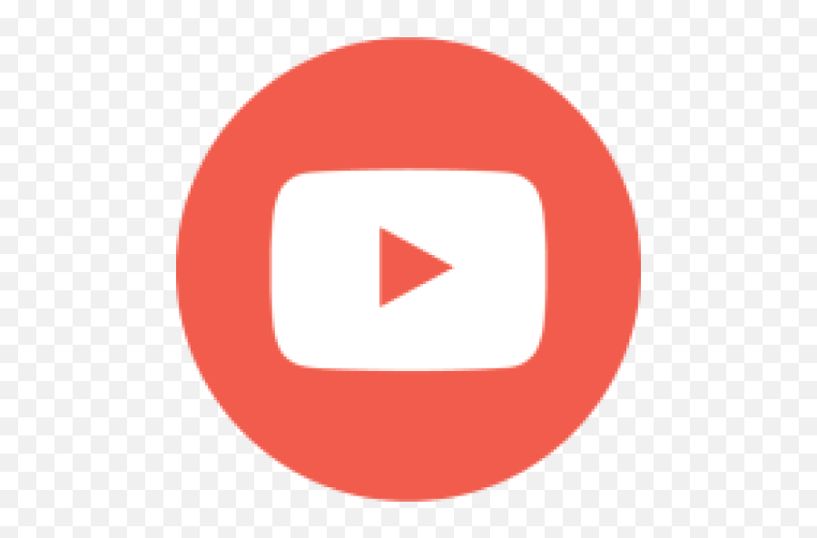 Youtube Logo Icon Free Download - Designbust Youtube Round Icon Png Emoji,Emoji On Youtube