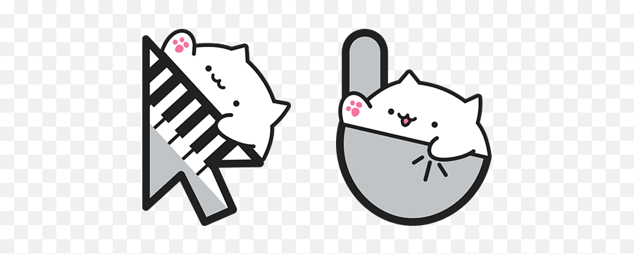 Bongo Cat In 2020 - Custom Cursor Cats Emoji,Bongo Cat Emoji