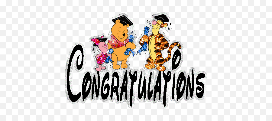 Most Viewed Gifs - Winnie The Pooh Congratulations Gif Emoji,Congratulation Emoticons