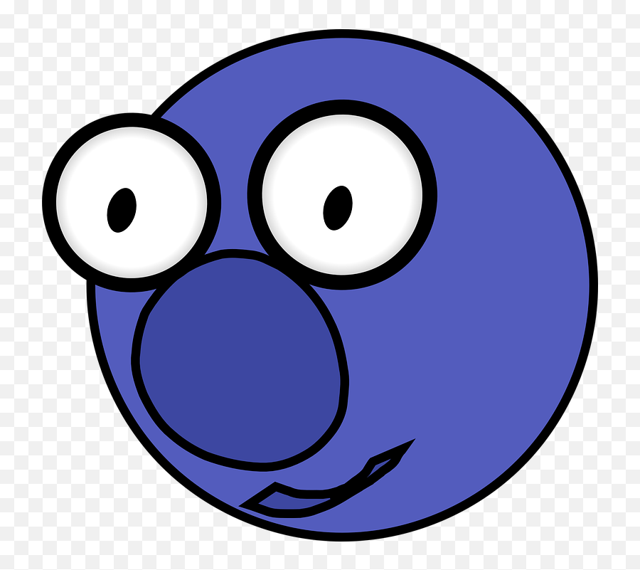 Blueberry Face Fruit - Blueberry With A Face Emoji,Lenny Face Emoticon