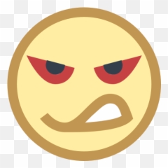 Angry Icon - Smiley Emoji,Angry Emoji Face