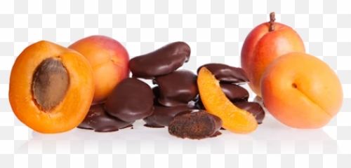 Fruit Snacks - Dried Apricots In Chocolate Emoji