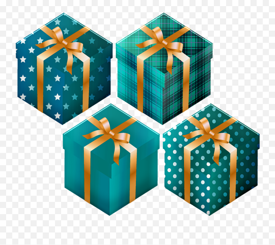 Gifts Presents Isometric - Clip Art Emoji,Emoji Birthday Presents