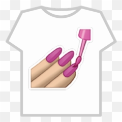 Nail Polish Emoji T - Emoticones De Whatsapp Uñas Pintadas,Shovel Emoji