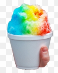 Trending Hgff Stickers - Crushed Ice Dessert Emoji