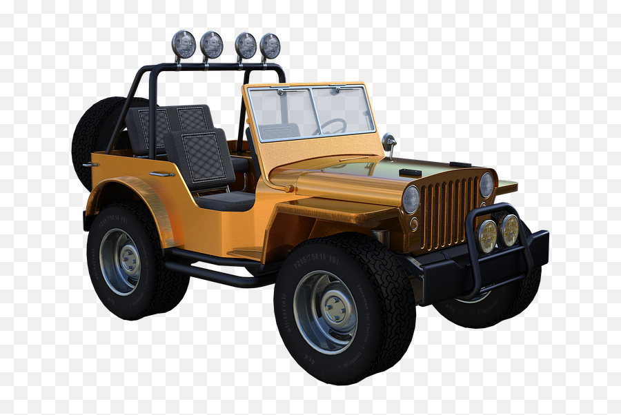Jeep 3d Vehicle - Jeep 3d Emoji,Double Syringe Emoji