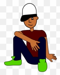 Boy Comic Characters Teen Young - Vektor Anak Muda Emoji,Emoji Bike And Arm