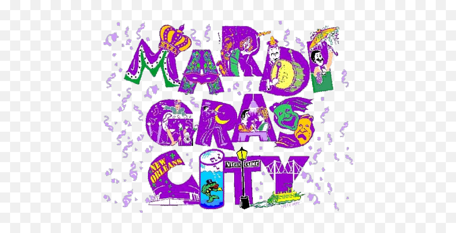 Mardi Gras Clip Art 5 - Cartoon Emoji,Mardi Gras Emojis