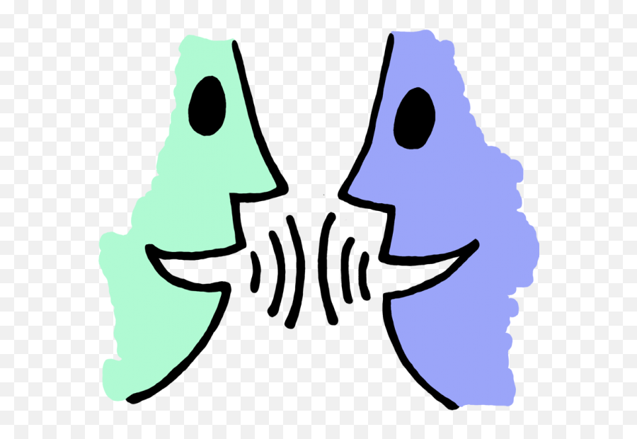 Mouth Clipart Speech Mouth Speech - Communication Clipart Emoji,Lips Speech Bubble Ear Emoji