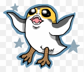 Release The - Cartoon Emoji,Porg Emoji