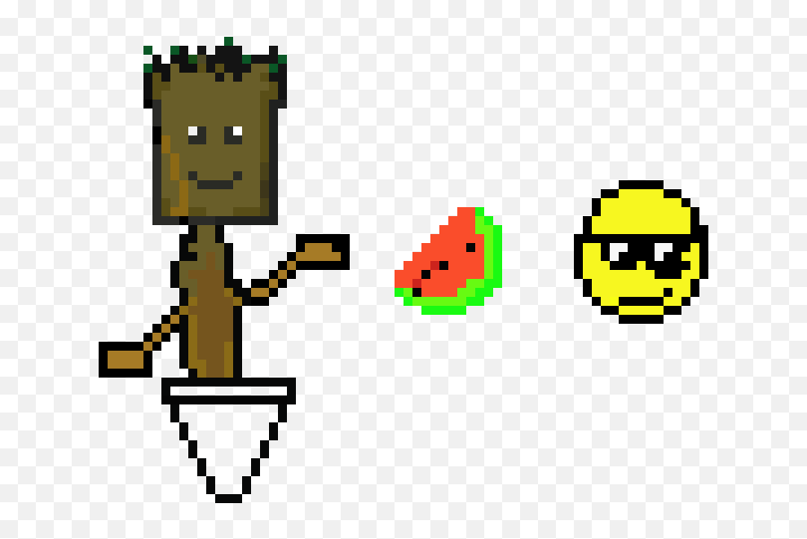 Download Hd Baby Groot Watermelon Emoji - Smiley,Watermelon Emoji Png