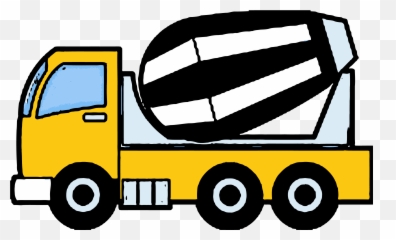 Cement Truck Construction Clipart Png - Emoji