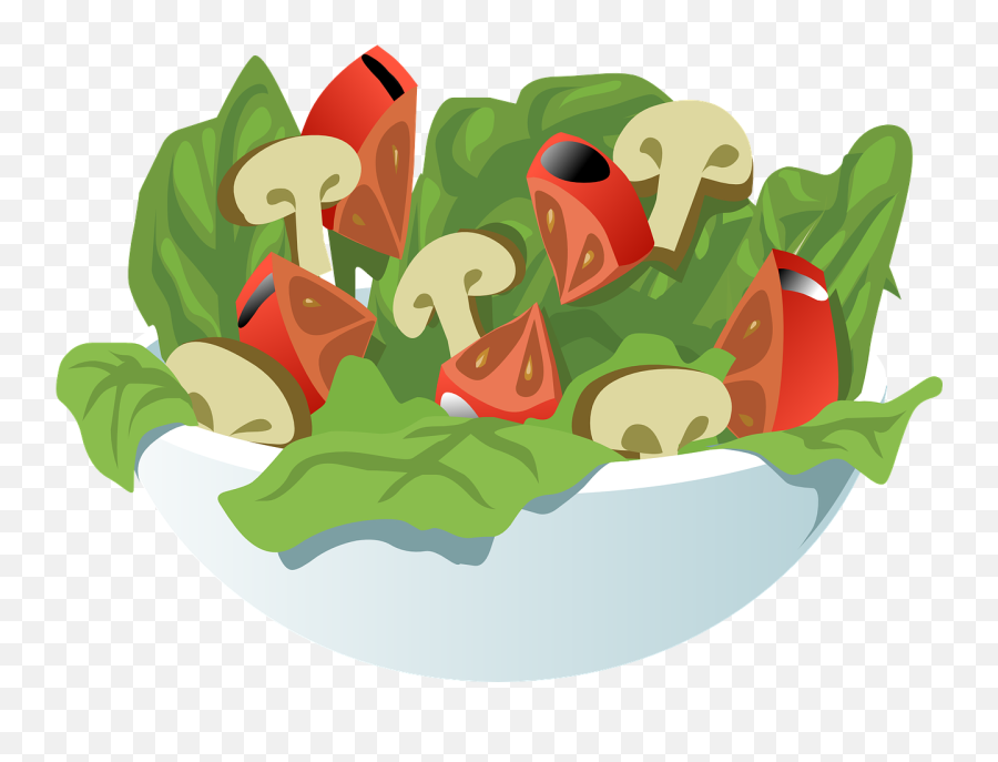 Salad Vegetables Meal Healthy Food - Salad Clipart Transparent Emoji,Plant Emoji