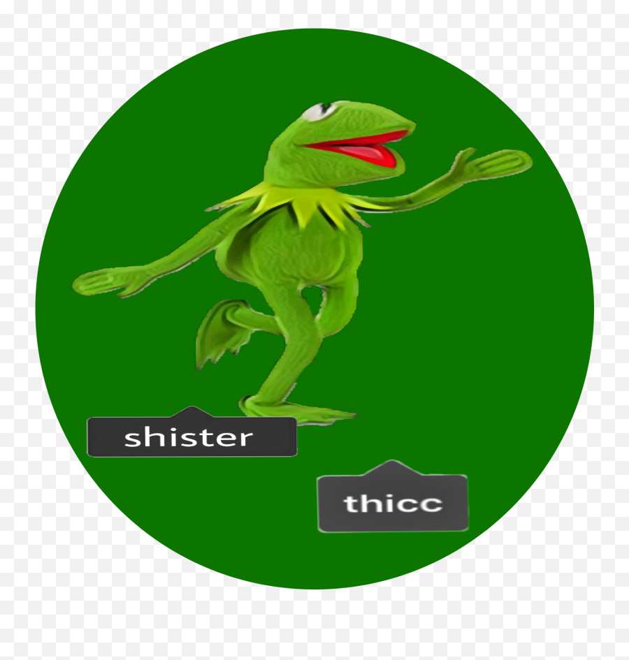 Thicc Kermit Lol Thicc - Sticker By Heyy Illustration Emoji,Thicc Emoji