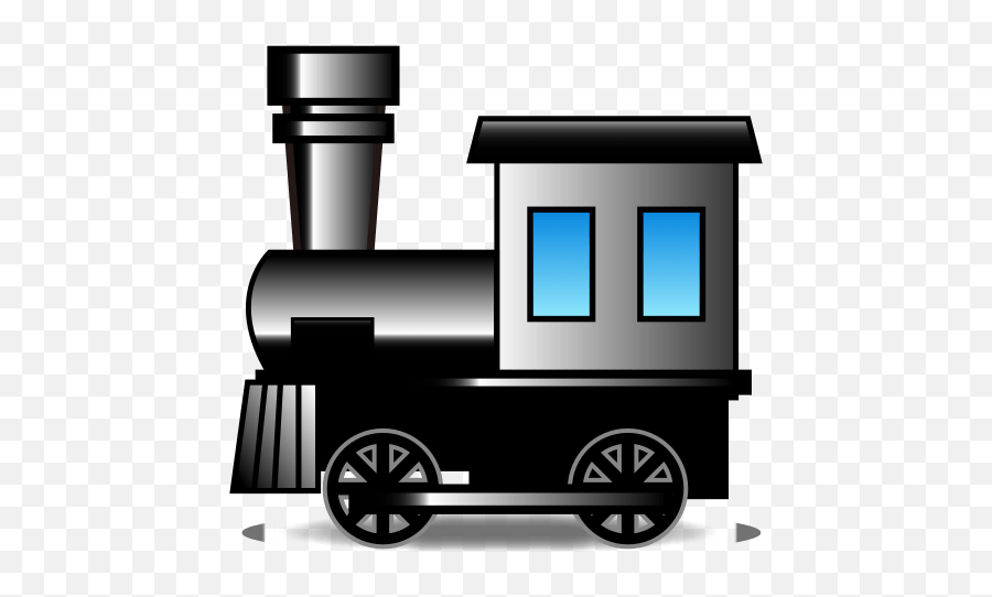 Steam Locomotive Emoji For Facebook Email Sms - Steam Locomotive,Steam Emoji Art