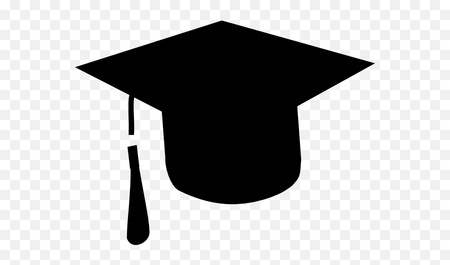 Grad Cap Silhouette - Clipart Best Graduation Hat Grad Graduation Hat Clipart No Background Emoji,Graduation Hat Emoji