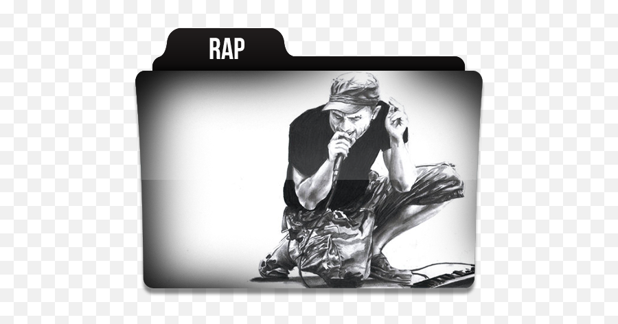 Rap 2 Icon - Hip Hop Folder Icon Emoji,Rap Emoji