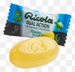 95 - Or456pack Ricola Dual Action Glacier Mint Cough Drops Ricola Wrapped Emoji,Peppermint Emoji