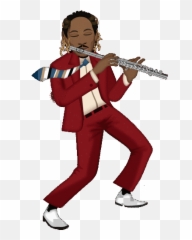 Future Just Dropped Some Fire Emojis - Flute,Lit Fire Emoji