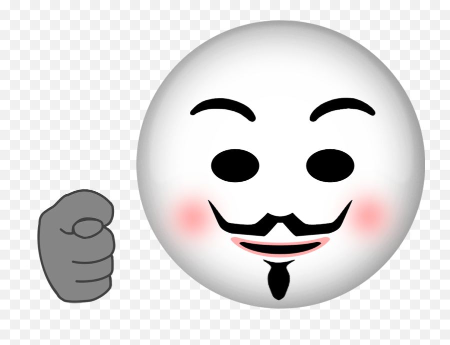 Anonymous Emoji - Anonymous Emoji Png,Throwing Up Emoticons