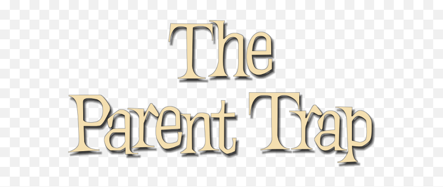 Download The Parent Trap 1961 Movie Logo - Parent Trap Logo Trap 1961 Parent Trap Movie Logo Emoji,Trap Emoji