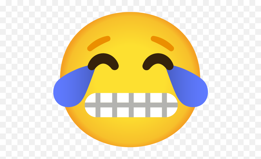 I Got The Fucking Bot In My Server That - Wide Grin Emoji,Twitter Emojies