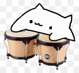 Free Transparent Bongo Cat Emoji Images Page 1 Emojipng Com - bongo cat roblox bag t shirt transparent