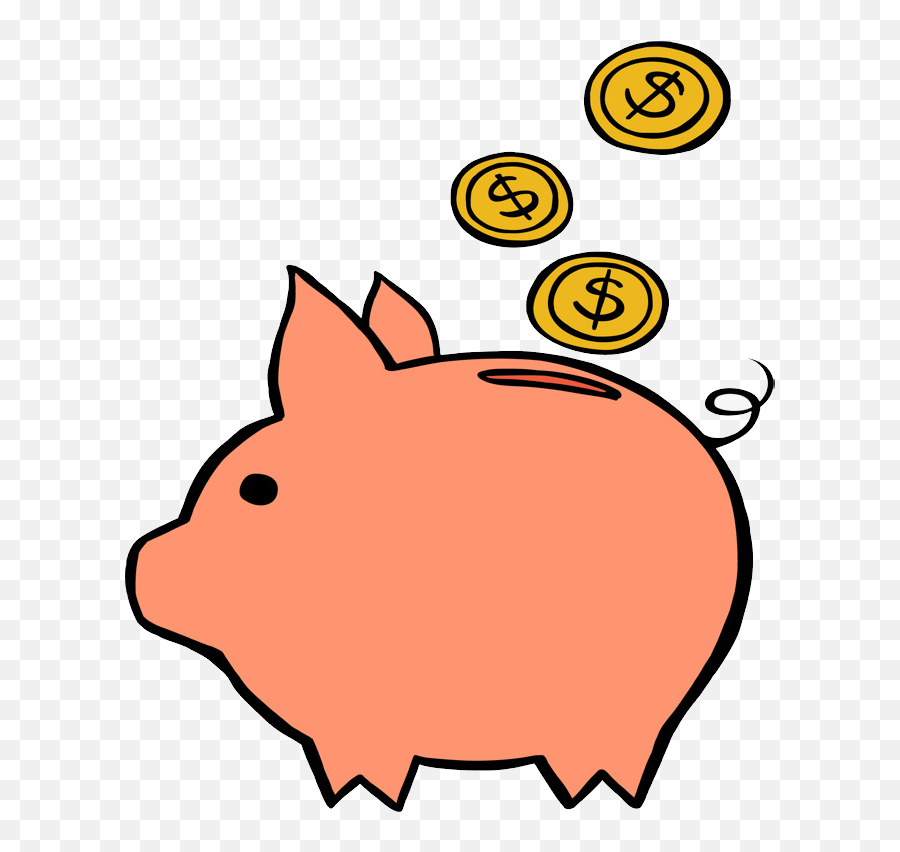 Piggy Bank Png - Clip Art Emoji,What Does The X In A Box Emoji Mean