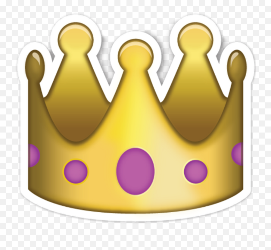 Download Queen Sticker - Transparent Crown Emoji Png,Emojis On Snapchat