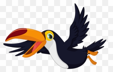 Cartoon Birds Shoebill Cute Clipart - Cartoon Toucan Emoji,Toucan Emoji