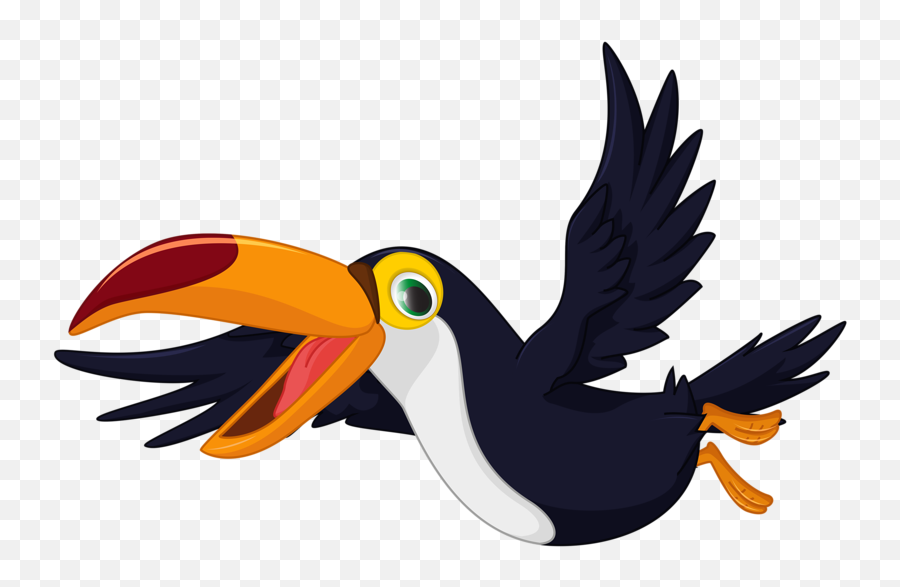 Cartoon Birds Shoebill Cute Clipart - Cartoon Toucan Emoji,Toucan Emoji