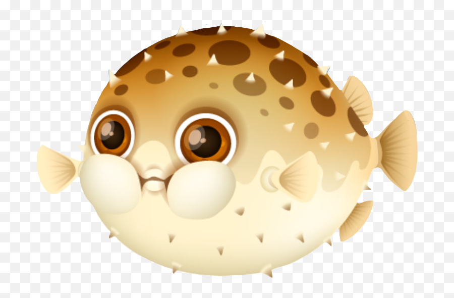 Momio Animo Fish Pufferfish Freetoedit - Momio Animo Png Emoji,Puffer Fish Emoji
