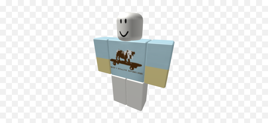 Little Bere The Bulldog - Roblox Shark Shirt Emoji,Bulldog Emoticon