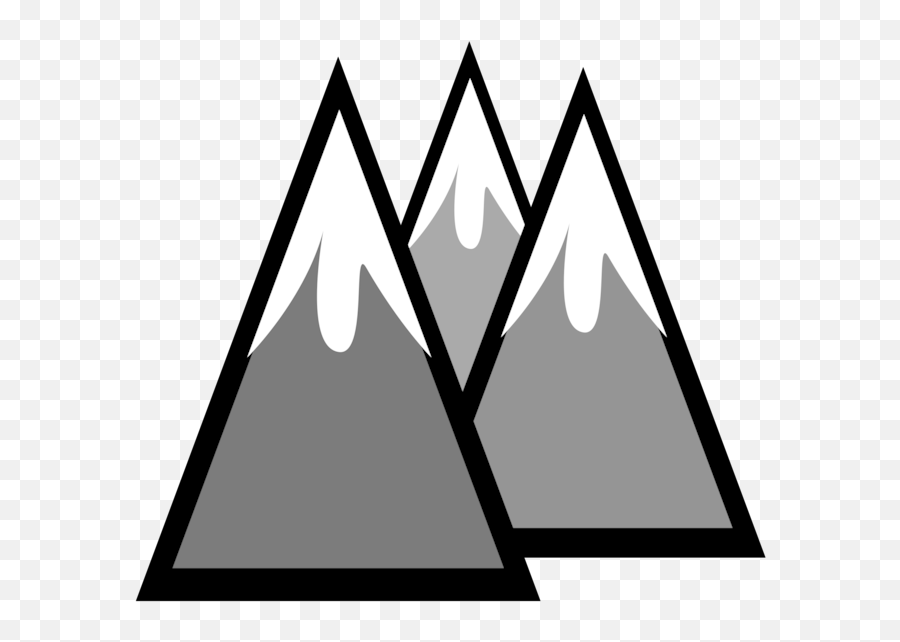 Range Clipart Snow Capped Mountain - Mountains Clipart Emoji,Mountain Emoji Android
