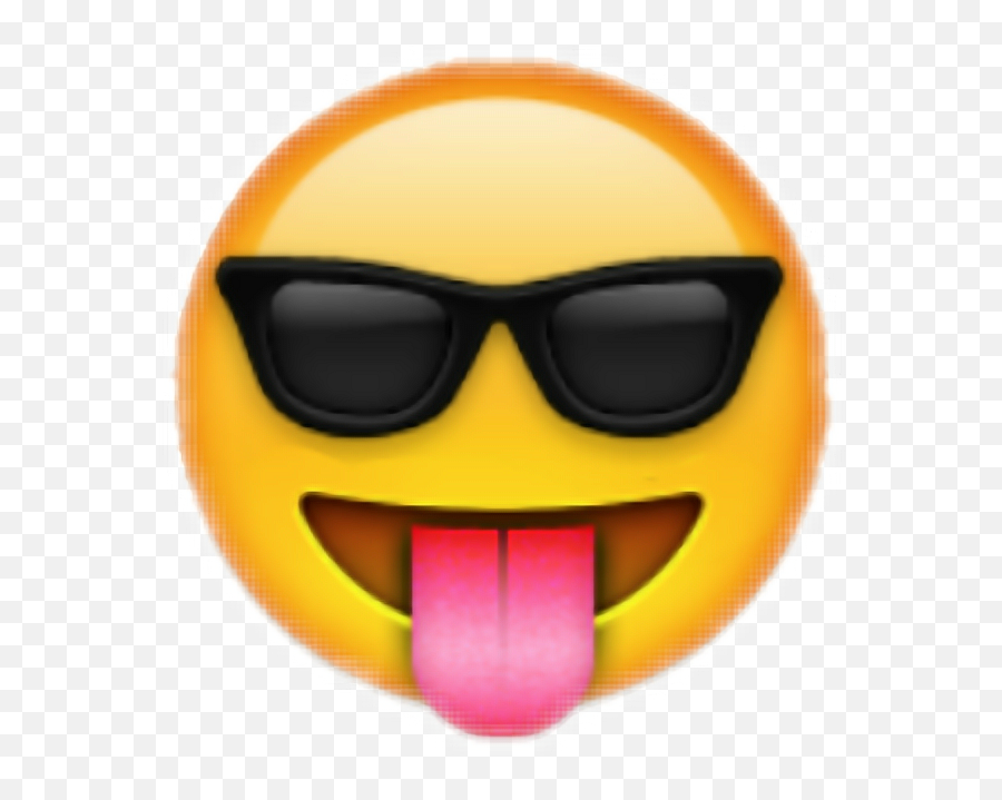 Emoji Sticker Cool Sunglasses Coolemoji Mix Mixed - Emoji Stickers,Emoji Mix