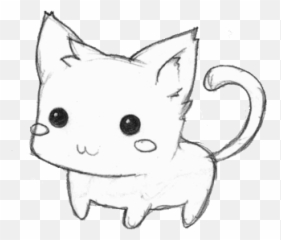 Top Cute Cat Gif Tumblr Stickers For - Black And White Anime Emoji
