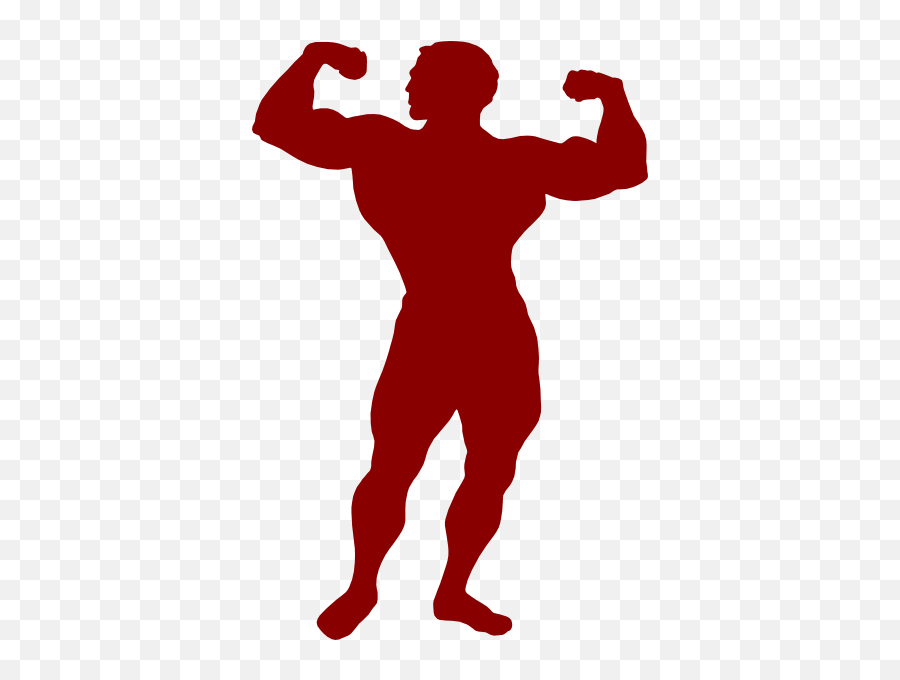 Download Muscle Png - Strong Man Silhouette Png Emoji,Muscle Flex Emoji