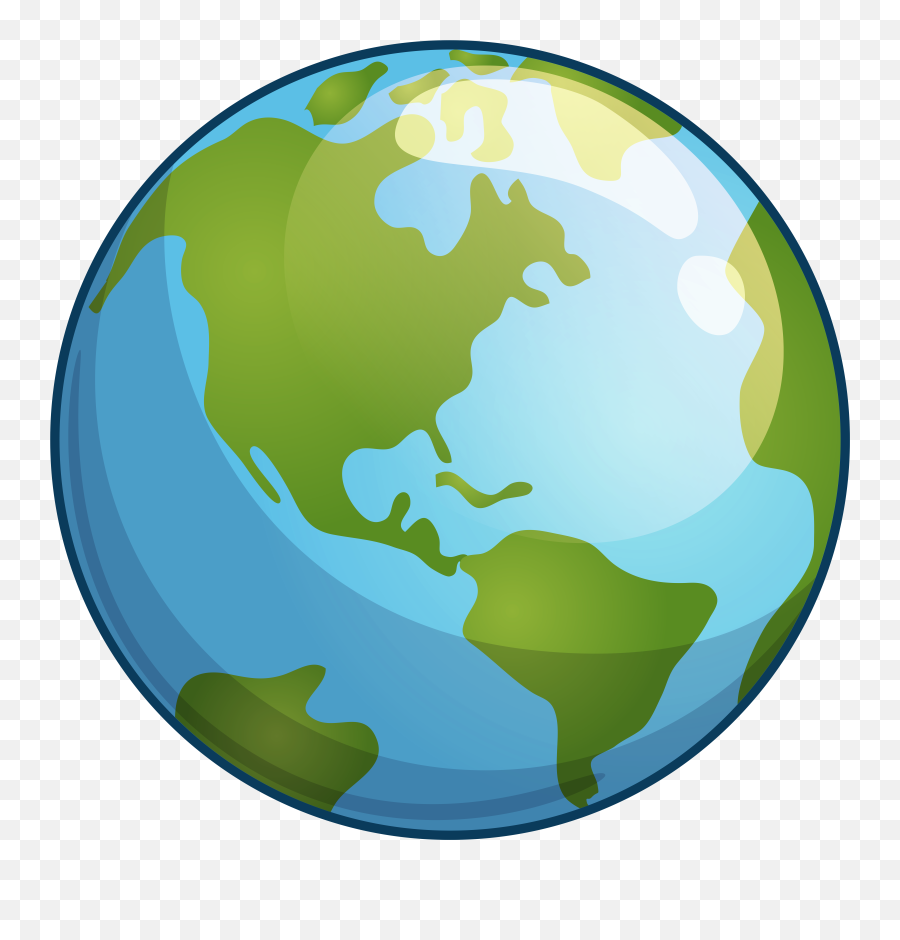 Clipart Earth Logo Png Emoji,Flat Earth Emoji