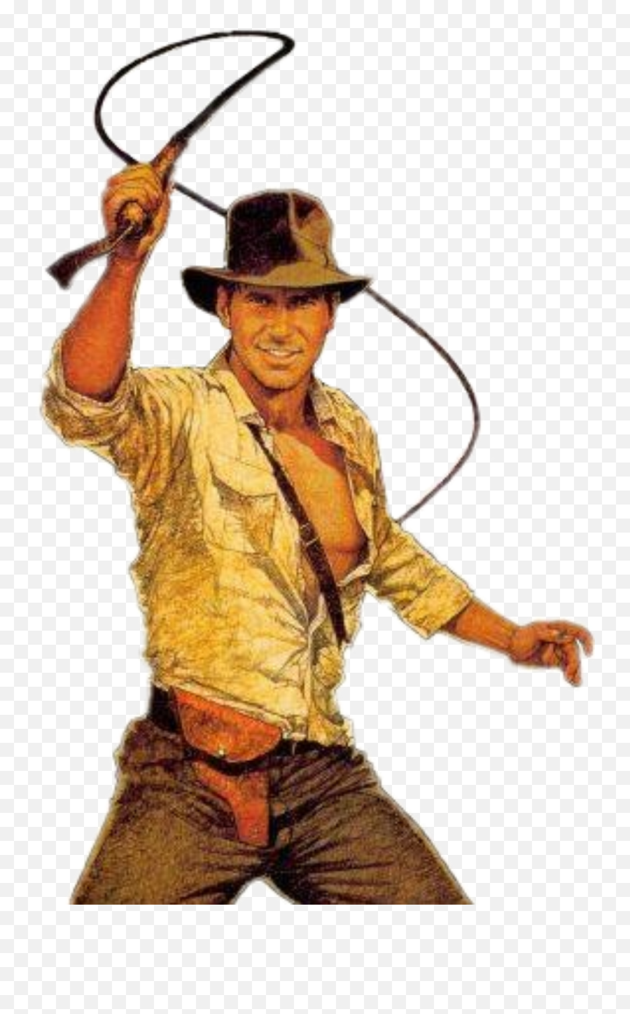 Largest Collection Of Free - Adventures Of Indiana Jones Emoji,Whip Emoticon