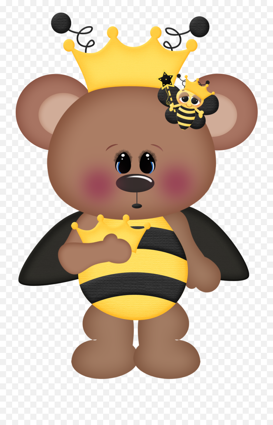 Bee Bear Transparent Png Clipart Free - Clipart Bee Bear Emoji,Bee Minus Emoji