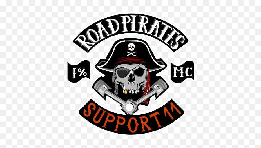 Road Pirates Mc Support 11 Ts3 - Crews Gtaforums Road Pirates Mc Logo Emoji,Pirate Hat Emoji