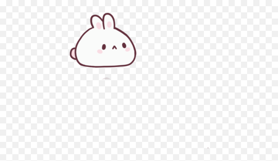 Soft Messy Cute Bunny Bon Tiny - Sticker By Clip Art Emoji,Bunny Emoji Text Symbol