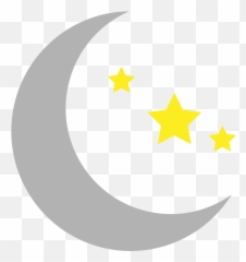 Moon Transparent Clipart - Moon Stars Clipart Emoji,Half Star Emoji