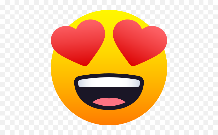Emoji Smiling Face With Eyes In Heart - Emoji Joypixels,Lying Down Emoji