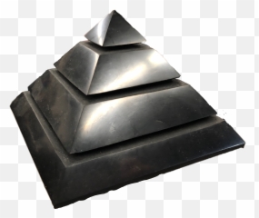 Pyramid Ominous Black Sticker By Nigel Thompson - Solid Emoji,Pyramid Emoji